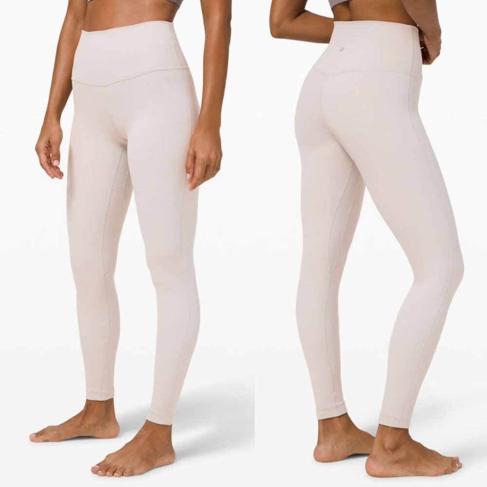 Lululemon Align Pant 28″ High Rise Leggings Chrome Gray Yoga Soft W5CTIS Size 8